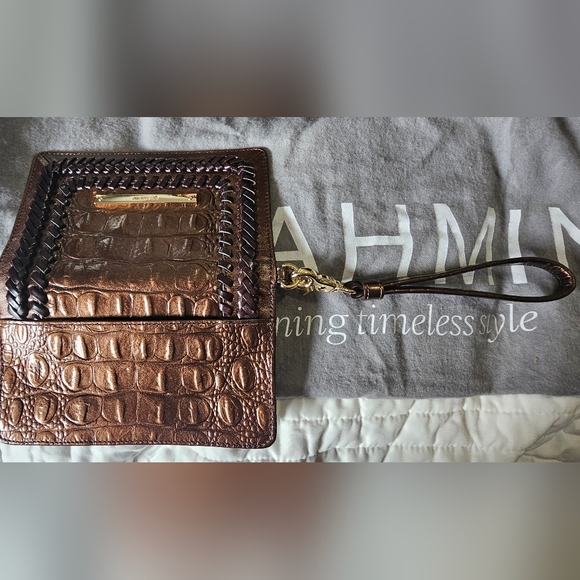 BRAHMIN Wristlet wallet and Bag - Picture 4 of 14
